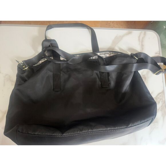 JUICY COUTURE XL "I Love Juicy" Black Overnighter Weekender Duffle Bag - Picture 2 of 9